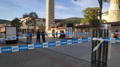 Slika uz članak: Ubistvo u centru Pljevalja: Muškarac preminuo nakon napada nožem