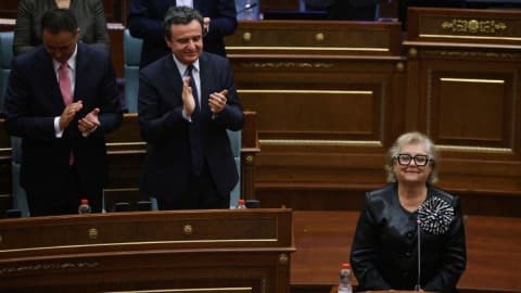 Slika uz članak: Kosovo izabralo predsednicu i izbeglo dalju političku krizu