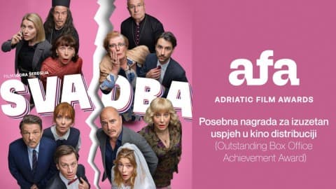 Slika uz članak: Filmu „Svadba“ AFA nagrada za izuzetan uspjeh u bioskopskoj distribuciji