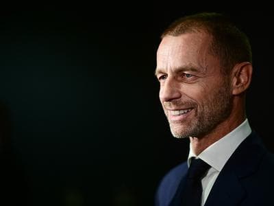 Slika uz članak: Në krye të UEFA-s, Ceferin zyrtarizon kandidaturën për një mandat të ri