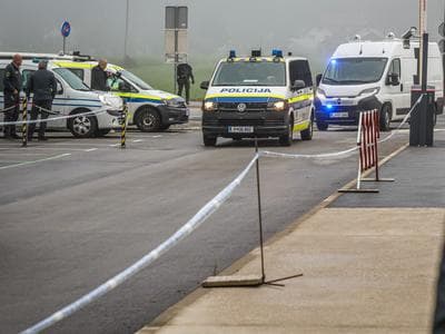 Slika uz članak: Policijski specialci na ulicah Ljubljane: zapornike preselili v Dobrunje #foto