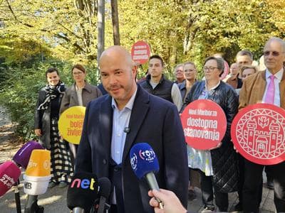 Slika uz članak: Frangež ob vložitvi kandidature za župana Maribora napovedal novo razvojno poglavje