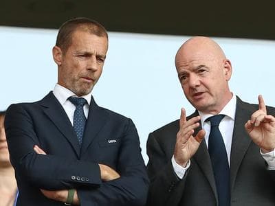 Slika uz članak: Fifa obtožila Uefo širjenja dezinformacij