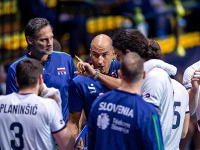 Slika uz članak: Slovenci popoldan proti Belgijcem za selitev v Milano in boje za odličja #video