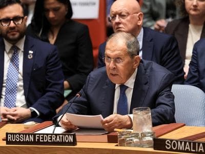 Slika uz članak: Rusija: Ne bomo ustavili napadov. Lavrov omenil tudi tri evropske države.