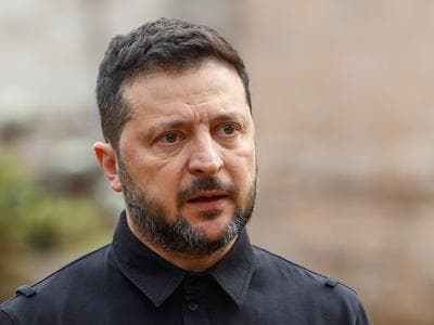 Slika uz članak: Zelenski zanikal zastoj v prizadevanjih za končanje vojne #vŽivo
