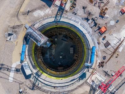 Slika uz članak: V Krškem gradijo odlagališče radioaktivnih odpadkov: projekt bo stal skoraj 300 milijonov evrov