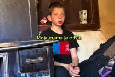 Slika uz članak: (VIDEO) ZBOG NJEGA PLAČE REGION Mali Slavko ostao je sam na svijetu, majka ga ne želi, a sad je ostao i bez oca