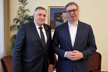 Slika uz članak: Dodik dočekuje Čovića u Banjoj Luci: Razgovarat će o formiranju vlasti