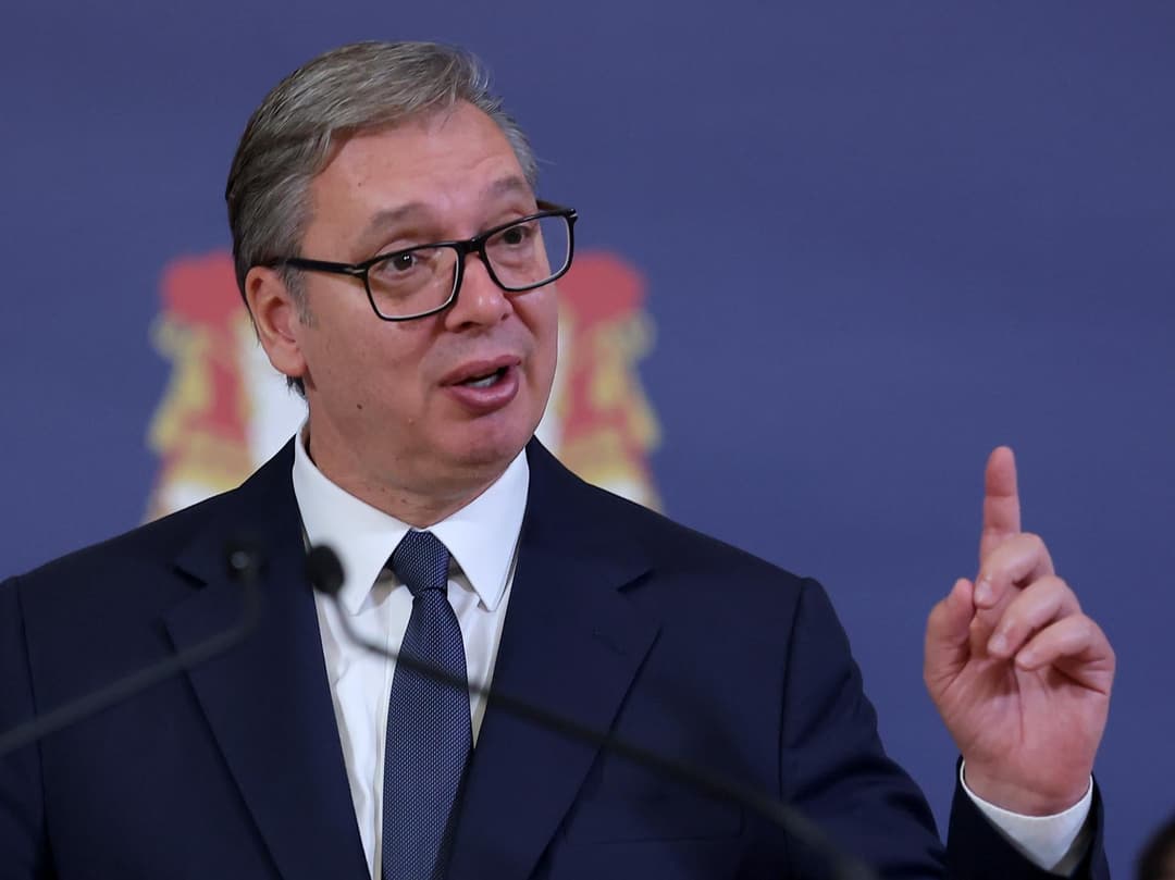 Slika uz članak: Vučić: ‘Okupili su se svi koji žele raskomadati Srbiju; Pobijedit ćemo ih sve zajedno!‘. Plenkovića spomenuo drugog...