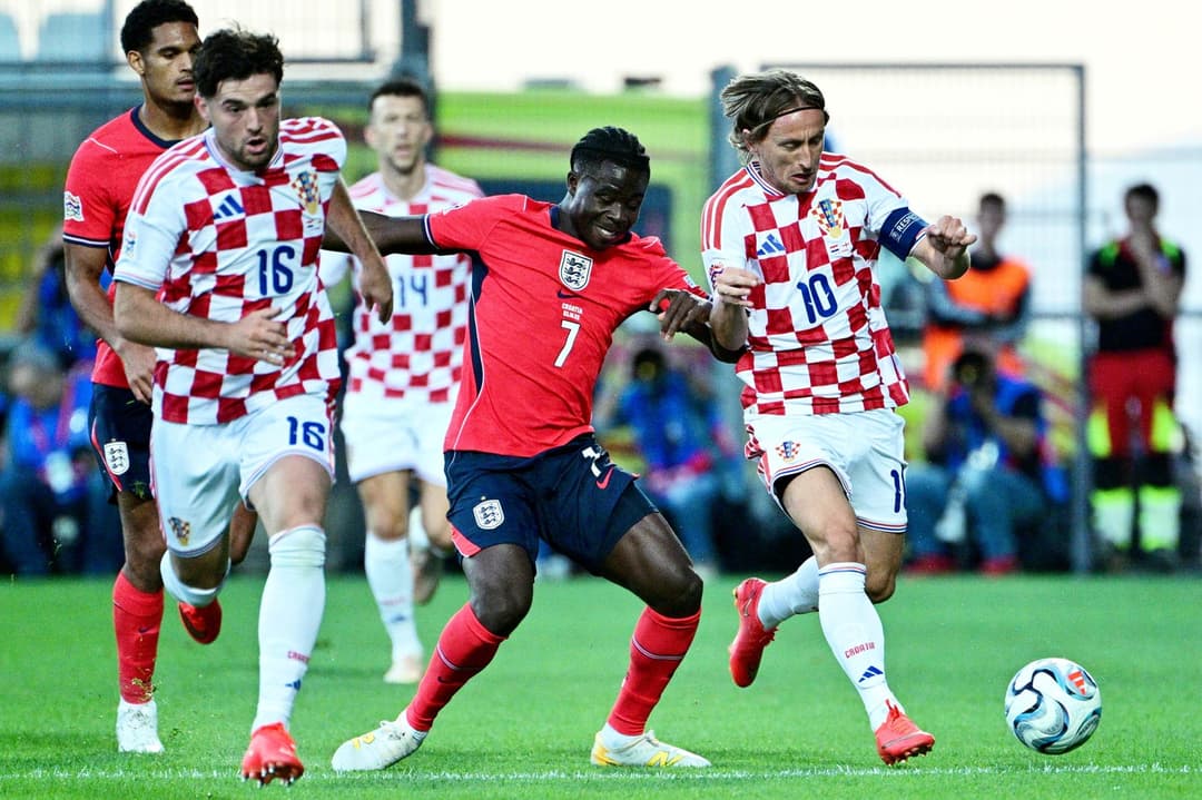 Slika uz članak: HRVATSKA - ENGLESKA 0:2; Engleska opet zabila! Katastrofalan početak Vatrenih