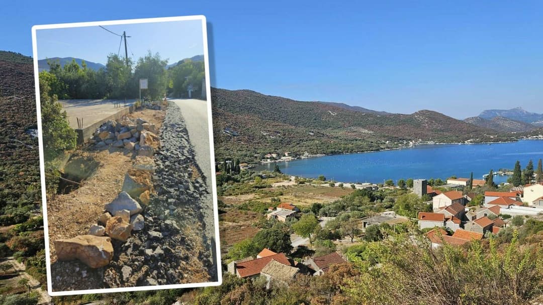Slika uz članak: Mještanin bagerom razbio 20 metara novog asfalta: ‘Uzeli su mi zemlju bez pitanja, ovo je čista uzurpacija!‘