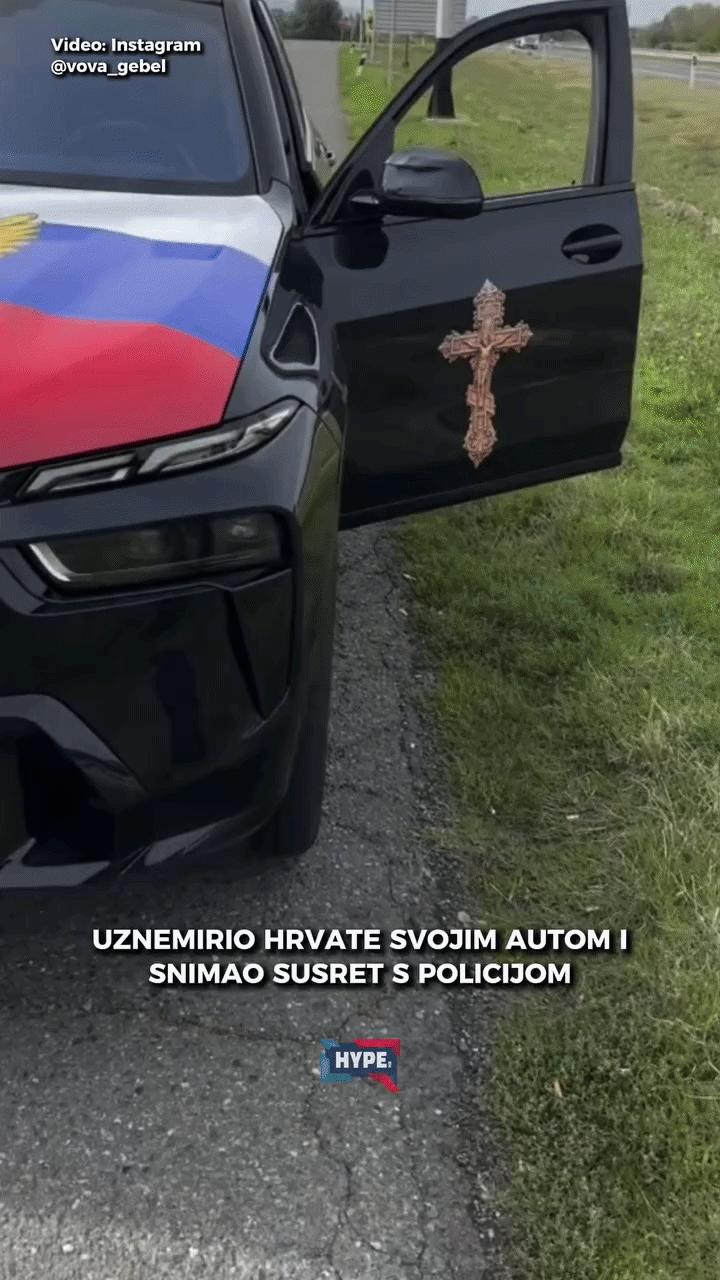 Slika uz članak: Pogledajte kakvim autom se ovaj tip vozi po Europi: zaustavila ga hrvatska policija i ‘ukrasila‘ lijepom kaznom