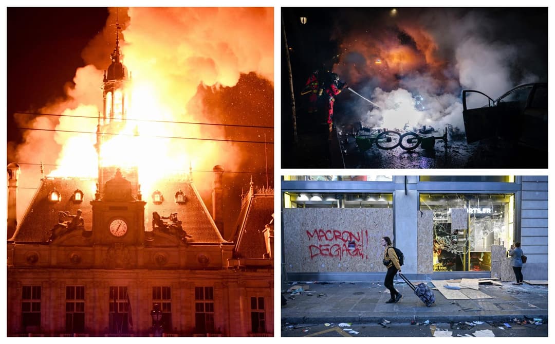 Slika uz članak: FOTO Užasni prizori iz Pariza! Pogledajte kako je sinoć izgledala francuska prijestolnica: ‘Ovo je devastacija!‘