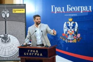 Slika uz članak: Opozicija napustila Skupštinu Beograda zbog Šapića