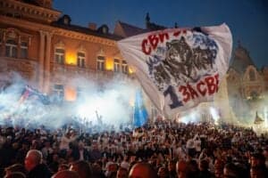 Slika uz članak: ANEM: Nezavisnim novinarima onemogućen rad na skupu SNS-a