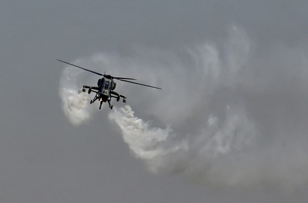 Slika uz članak: Stravična nesreća: Srušio se helikopter; Ima mrtvih VIDEO