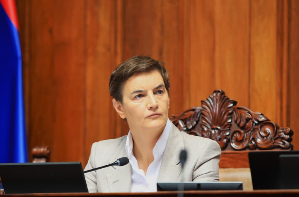 Slika uz članak: Brnabić: "Blokaderi su izbore, umesto borbe plana i programa za građane, sveli na triatlon"