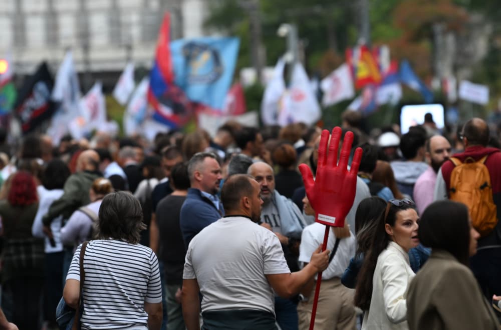 Slika uz članak: Рабреновић: Студентска листа избегава суштинска питања, а подиже тензије око избора