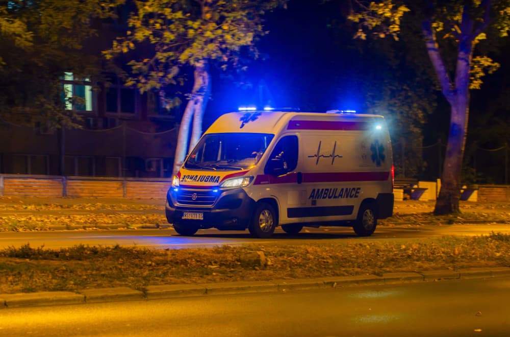 Slika uz članak: Teška noć u Beogradu: Šest saobraćajnih nezgoda, sedmoro povređenih