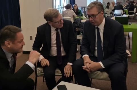 Slika uz članak: Vučić se sastao sa Johanom Vadefulom: "Srbija želi da razvija odnose sa Nemačkom" VIDEO