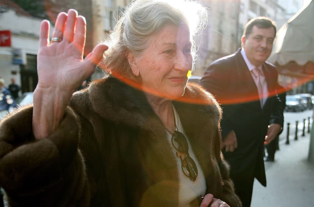 Slika uz članak: Blokaderi likuju zbog smrti Biljane Plavšić; Osvanule skandalozne poruke