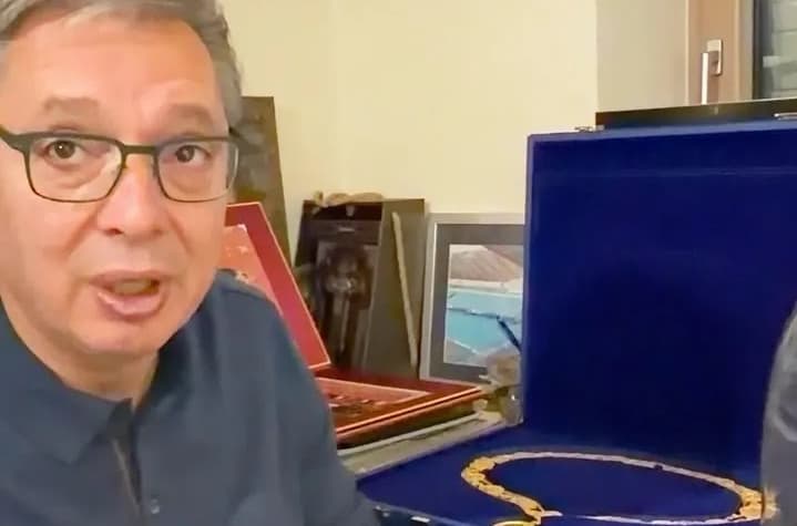 Slika uz članak: Vučić: "Ponosim se ordenjem od Putina i Sija"; "Unapredili smo našu ekonomiju i omogućili bolji život" VIDEO