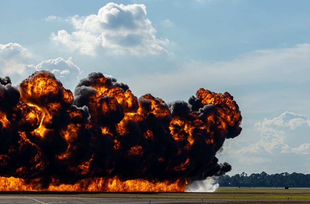 Slika uz članak: Evakuisan aerodrom u Rijadu; Odjeknula jaka eksplozija FOTO