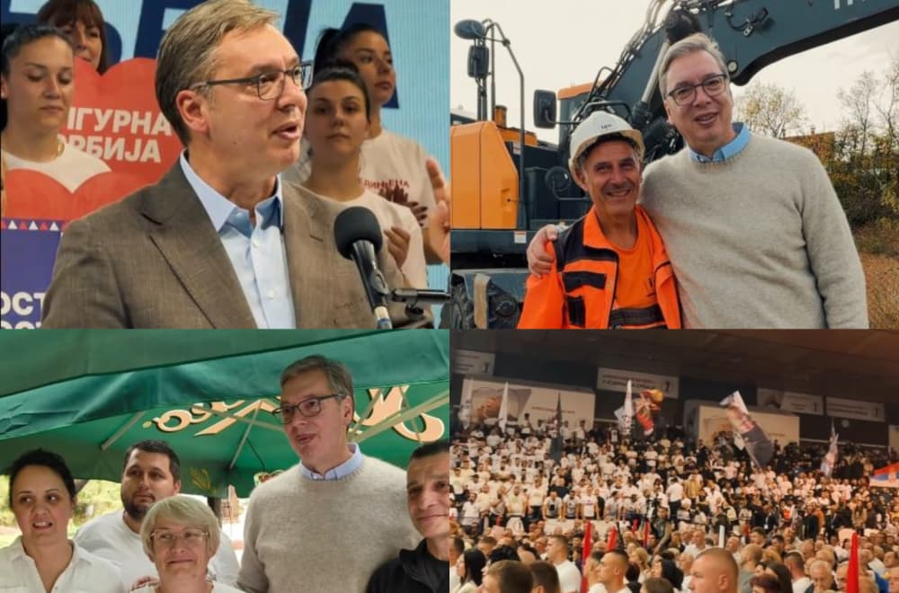Slika uz članak: Vučić obišao Zaječar; Održan veliki skup; "Hvala na toplom dočeku i lepim rečima"