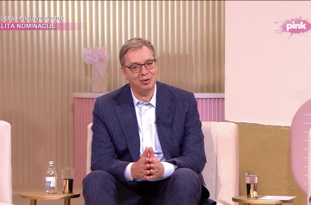Slika uz članak: Vučić: "Rekao sam deci, 'šta god bude, tata će uvek da se bori i nikad mi ništa ne mogu'"