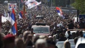Slika uz članak: Klub EPP-a u Evropskom parlamentu osudio prisustvo zvaničnika Srbije na sahrani zločinca Mladića: Takvima nema mjesta u EU