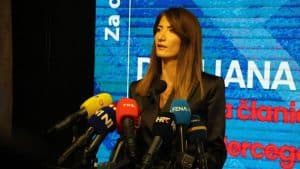 Slika uz članak: Darijana Filipović biće jedina nova članica Predsedništva BiH