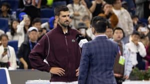 Slika uz članak: Novak Đoković posle diskvalifikacije Medvedeva: „Pomalo sam u šoku, žao mi je te osobe“