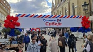 Slika uz članak: NUNS osudio napade na novinare na mitingu SNS-a