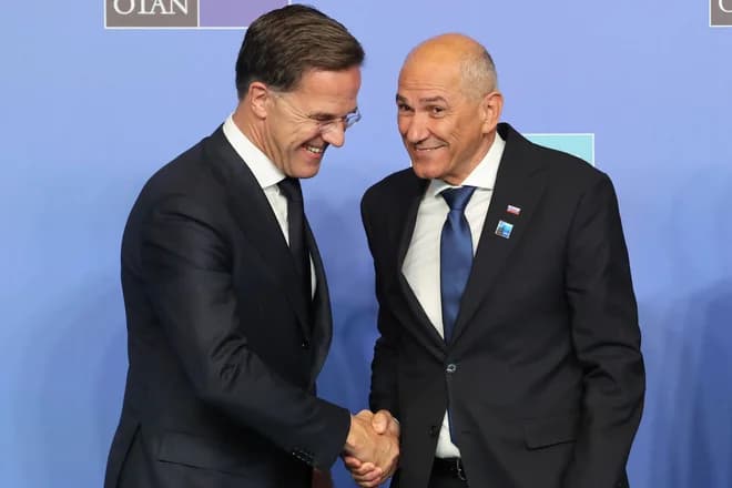 Slika uz članak: Janez Janša pravi, da Slovenija misli resno