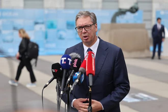 Slika uz članak: Vučić je odstopil, kako dolgo bo Srbija brez njega?