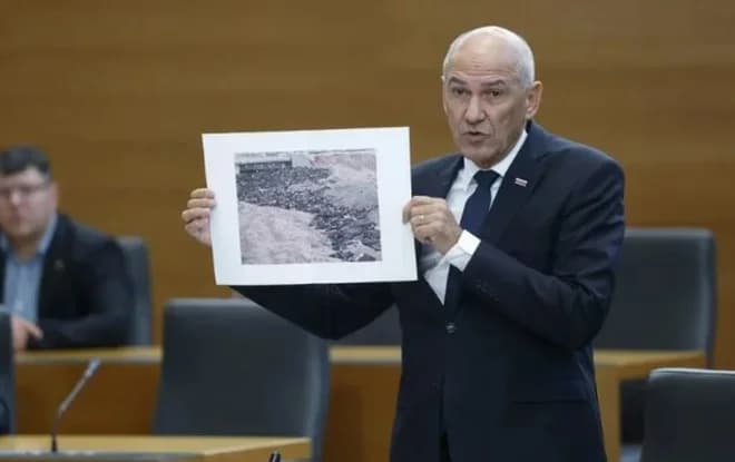 Slika uz članak: »Štirikrat ZA« kot maska, kako koalicija zlorablja socialo, tujce in RTV