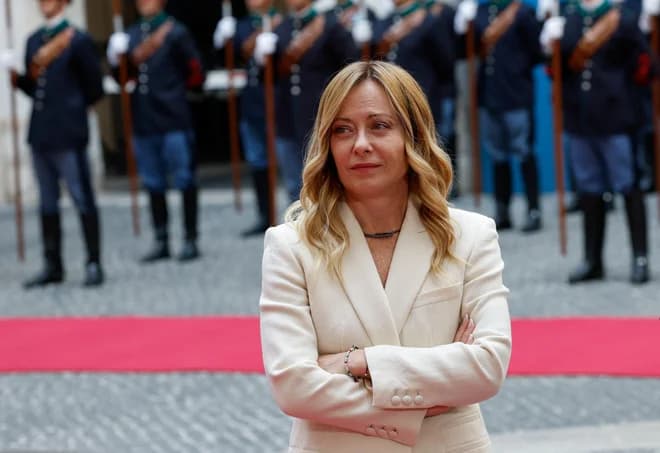 Slika uz članak: Melonijeva želi zaščititi svoj glas