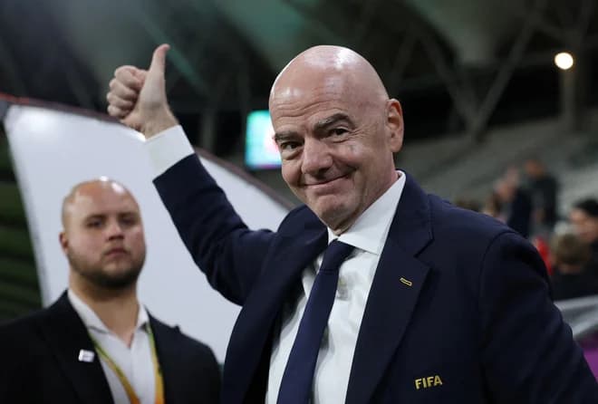 Slika uz članak: Infantino spet pod drobnogledom: milijonska izplačila, ki jih Fifa ni razkrila