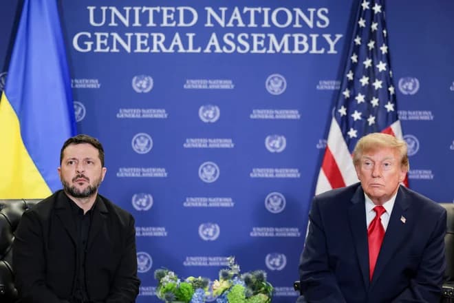 Slika uz članak: Zelenski vse bolj kljubuje Trumpu. Toda kako daleč lahko gre?