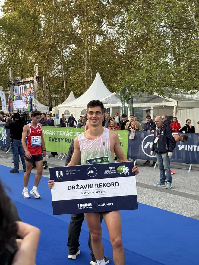 Slika uz članak: Rekordni Vid Botolin in Klara Luka junaka na prvi dan ljubljanskega maratona
