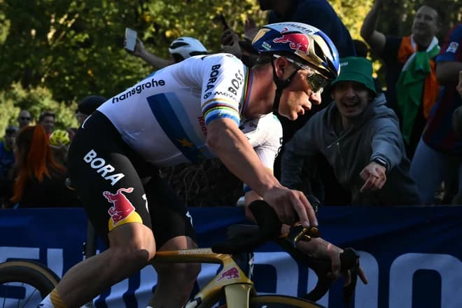 Slika uz članak: Remco Evenepoel prepričan, da lahko na Touru premaga Pogačarja
