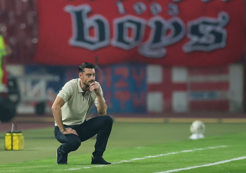 Slika uz članak: Rijera otkrio: Zvezda na velikim mukama pred duel u Kragujevcu!