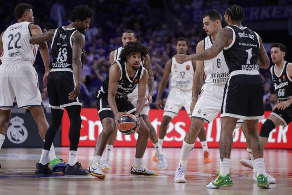Slika uz članak: Partizan dao sve od sebe, ali nije mogao do pobede u Madridu: Real naneo prvi poraz crno-belima!