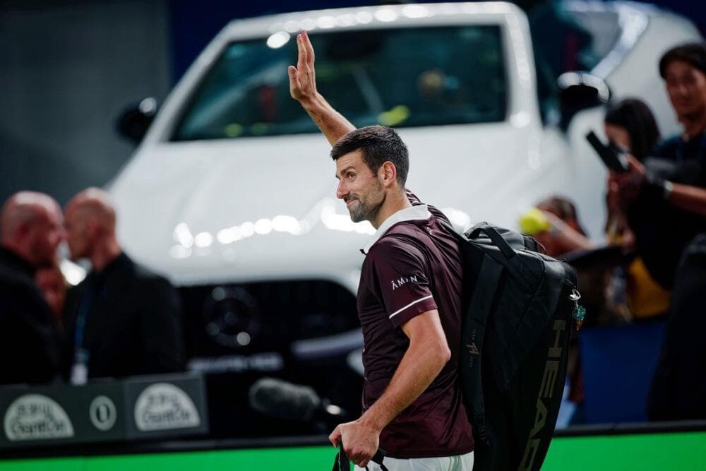 Slika uz članak: Đoković dobio katastrofalne vesti posle eliminacije na startu Mastersa u Šangaju!