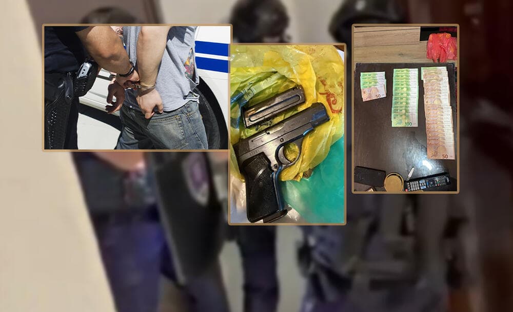 Slika uz članak: Velika akcija SAJ-a, Žandarmerije i BIA-e u 9 gradova: Pala opasna kriminalna grupa, zaplenjeno oružje, droga...