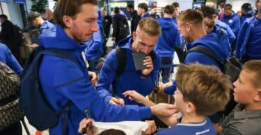 Slika uz članak: BiH reprezentacija otputovala u Varšavu, sutra ih čeka susret s Poljskom