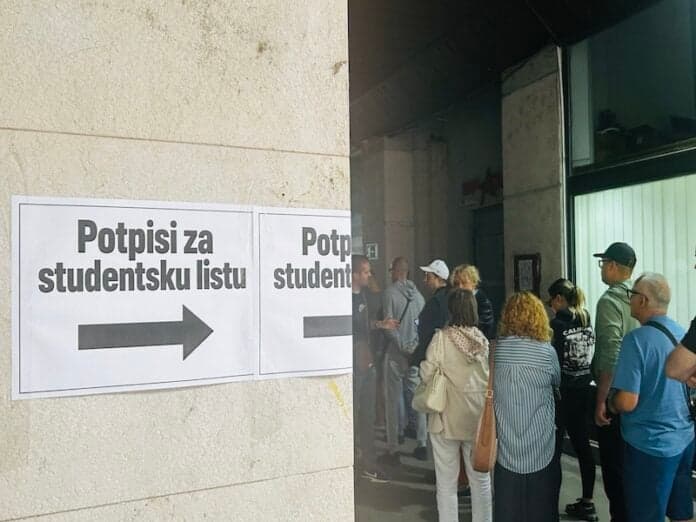 Slika uz članak: Studenti pozvali na hitno okupljanje u Nišu, tvrde da im overivači uskraćuju overu potpisa