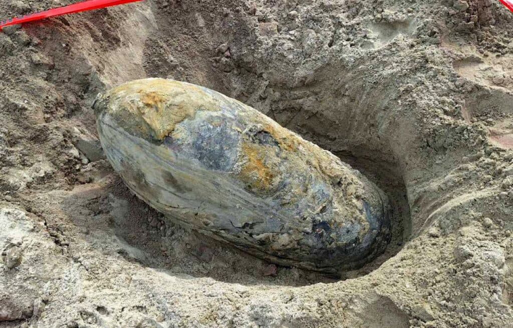 Slika uz članak: Avio-bomba iz Drugog svetskog rata pronađena na gradilištu u Beogradu
