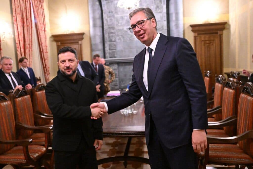 Slika uz članak: Vučić se sastao sa Zelenskim na samitu Karpatske inicijative u Ukrajini